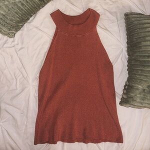 Target Womens Salmon Pink Crew Neck Cami M